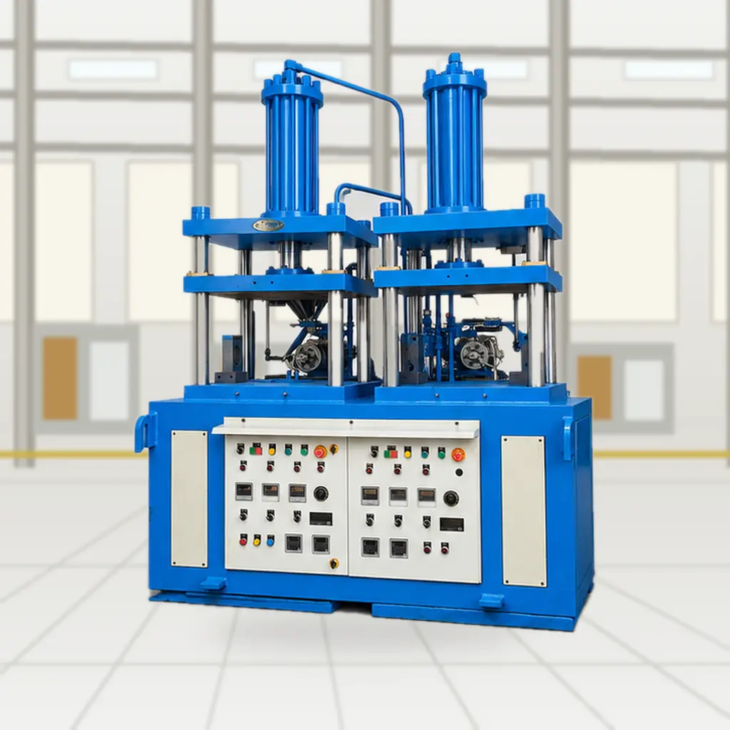 PVC paver block moulding machine