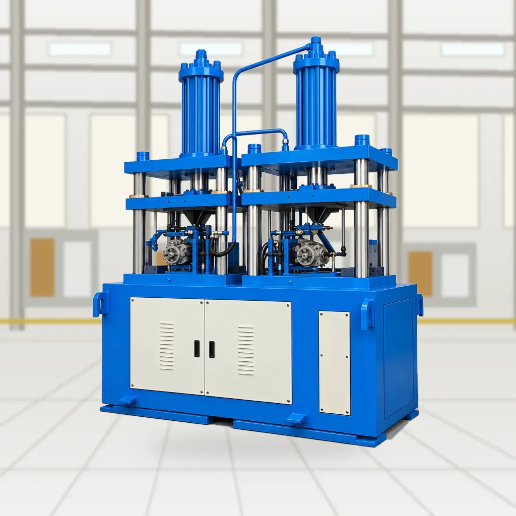 Single station PVC paver block moulding machine